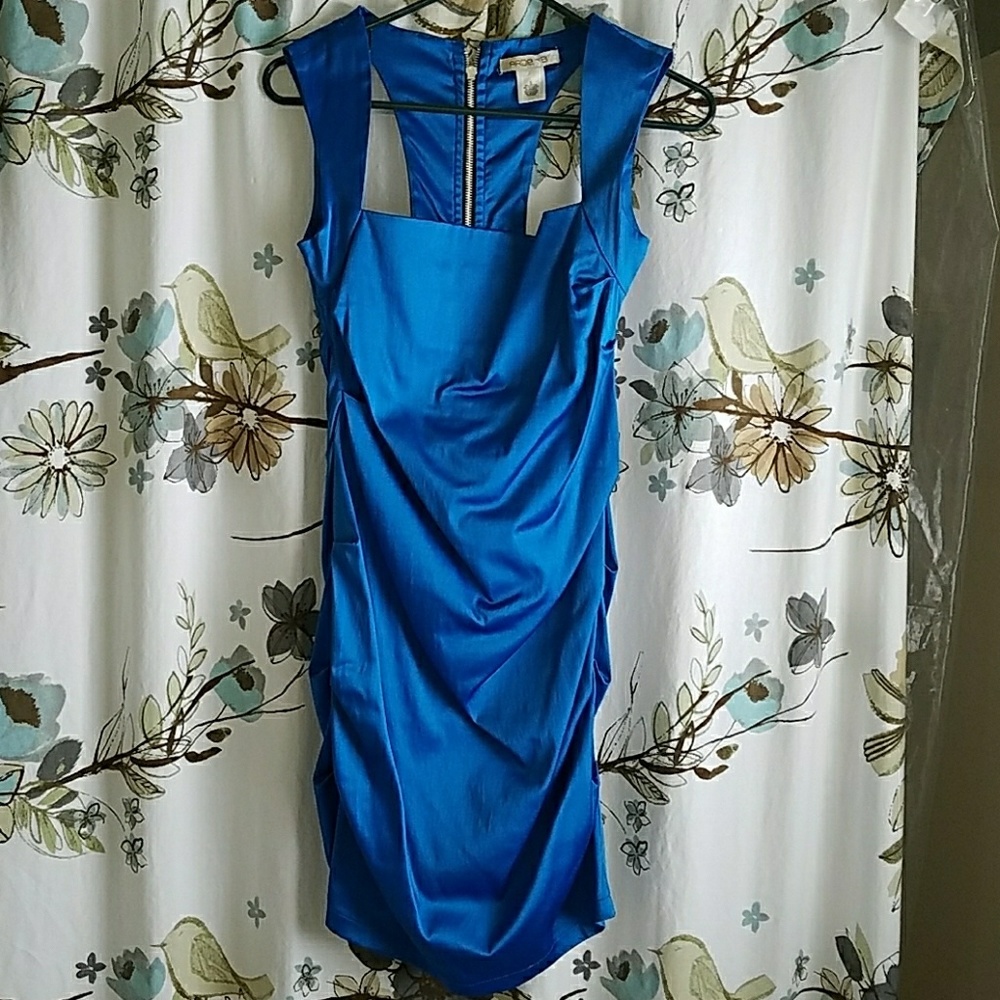 Blue dress